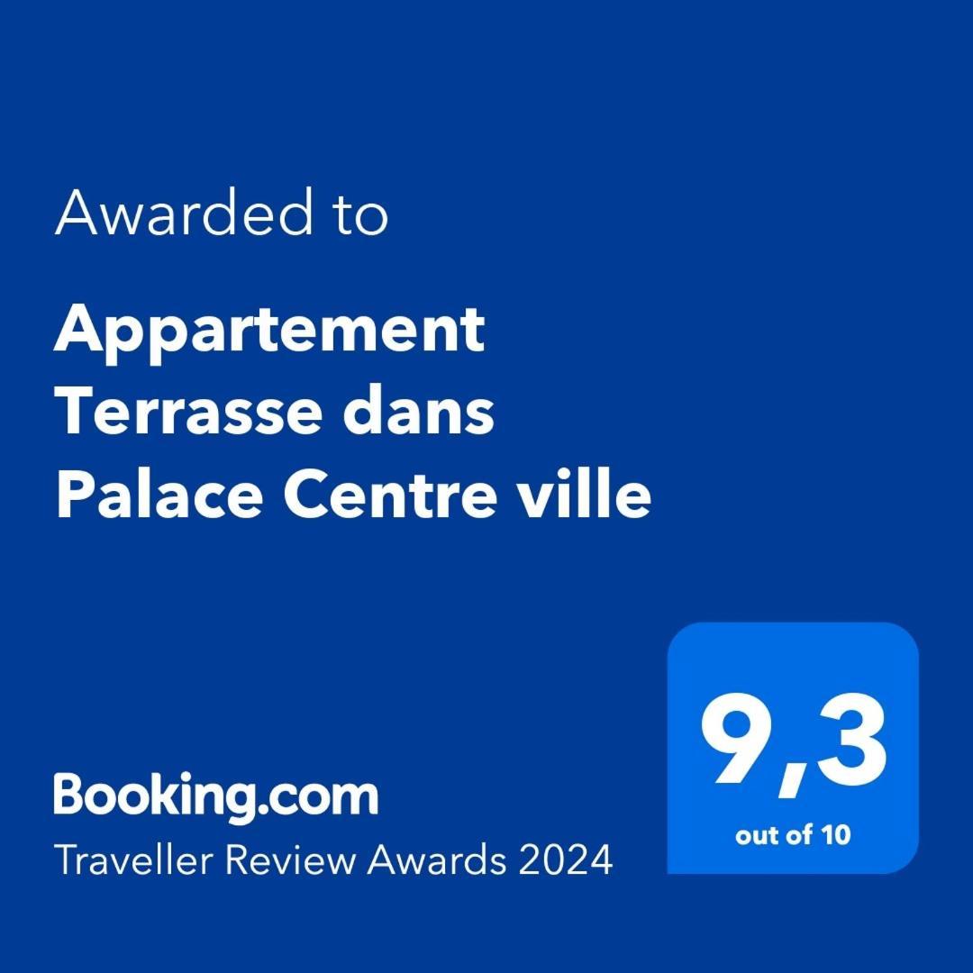 Appartement Terrasse Dans Palace Centre Ville Menton Exterior foto